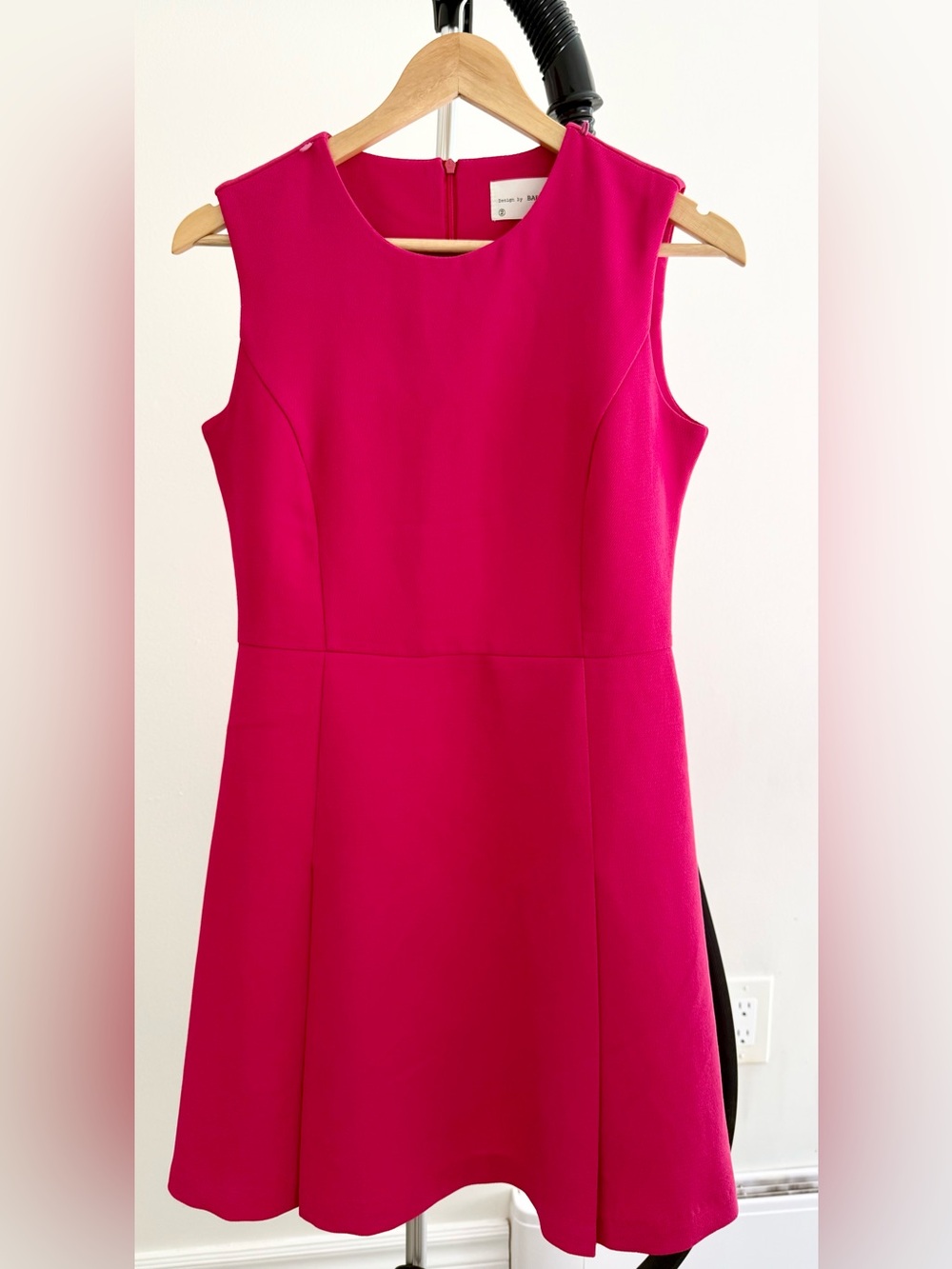 Baby M.K Pink Sleeveless Fuchsia Fit-and-Flare Dress - , Women